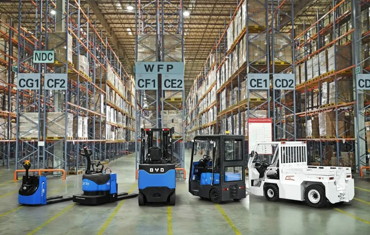 1,6-Tonnen-Elektro-Gabelstapler Cross-Review: Analyse von BYD CPD16S und Modelle