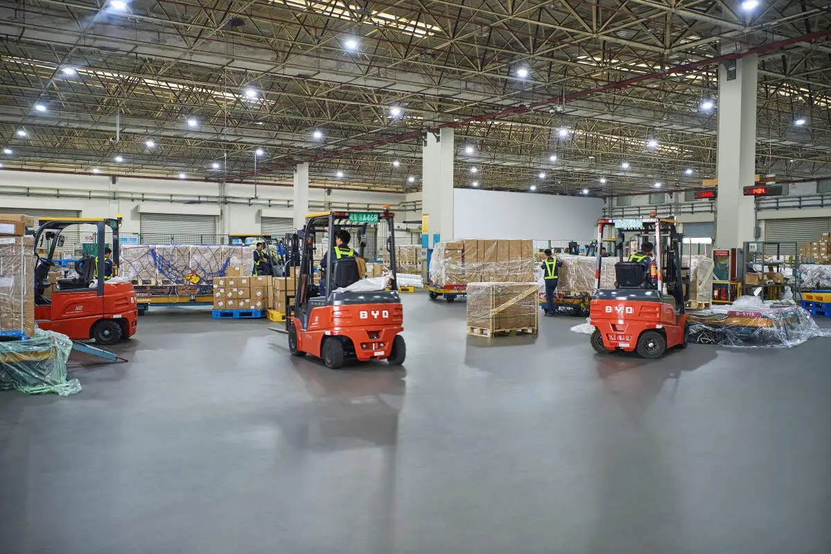 BYD Q20A Elektrotraktor Fahrzeuggröße, Batterielebensdauer und Batteriekonfigura