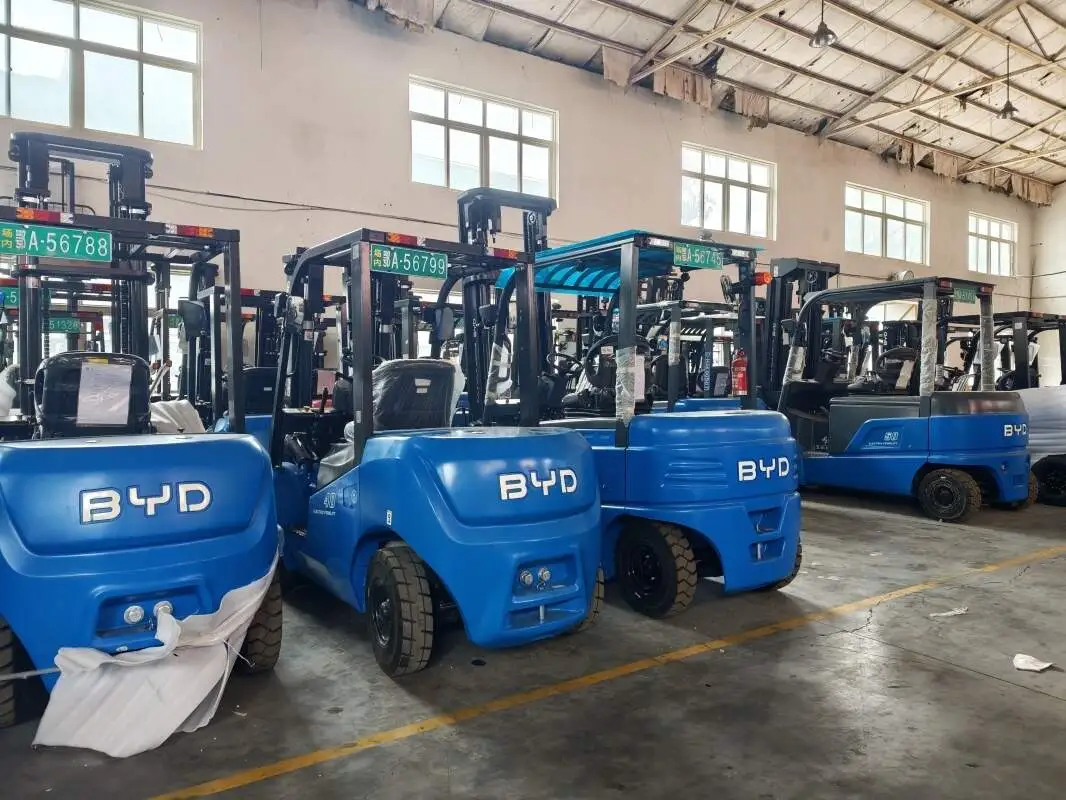 BYD-Gabelstapler in der Lebensmittel- und Getränkeindustrie 
