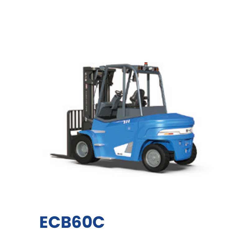 ECB60C 6 Tonnen BYD Lithium-Batterie Elektro-Gabelstapler