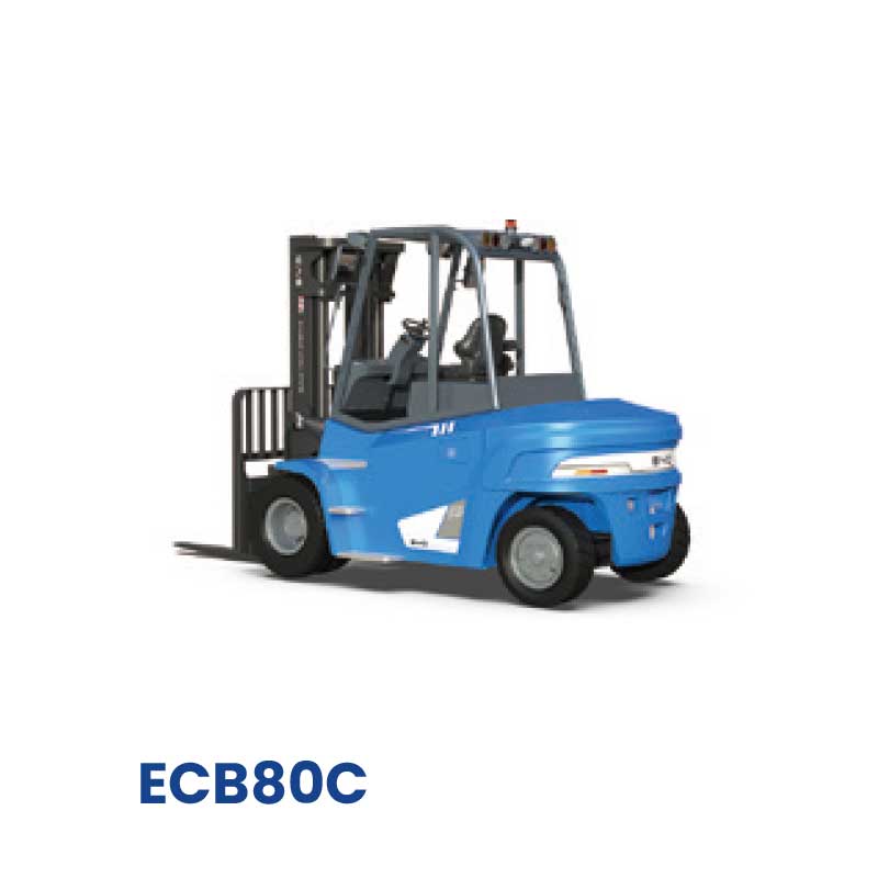 ECB80C 8-Tonnen-BYD-Lithium-Batterie-Elektro-Gabelstapler