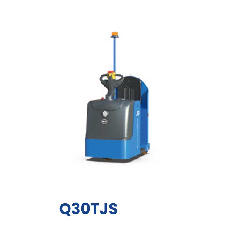 Q30TJS 3-Tonnen-BYD-Station Drive-by-Lithium-Batterie-Trakto