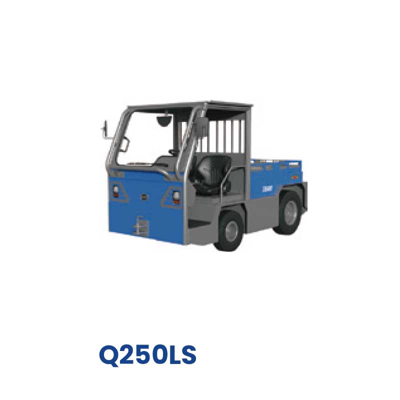 Q250LS 25-Tonnen-BYD-Traktor mit aufsitzbarer Lithium-Batterie