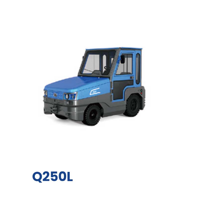 Q250L 25-Tonnen BYD geschlossener Auto-Schwerlast-Lithium-Batterie-Traktor