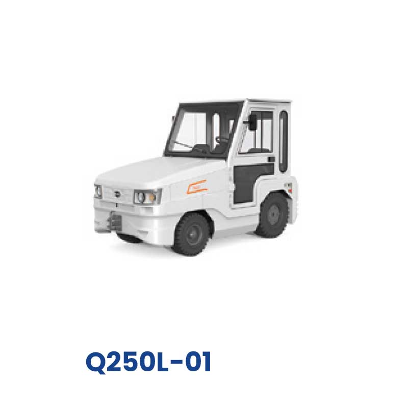 Q250L-01 25 Tonnen geschlossener Auto-Schwerlast-Lithium-Batterie-Traktor